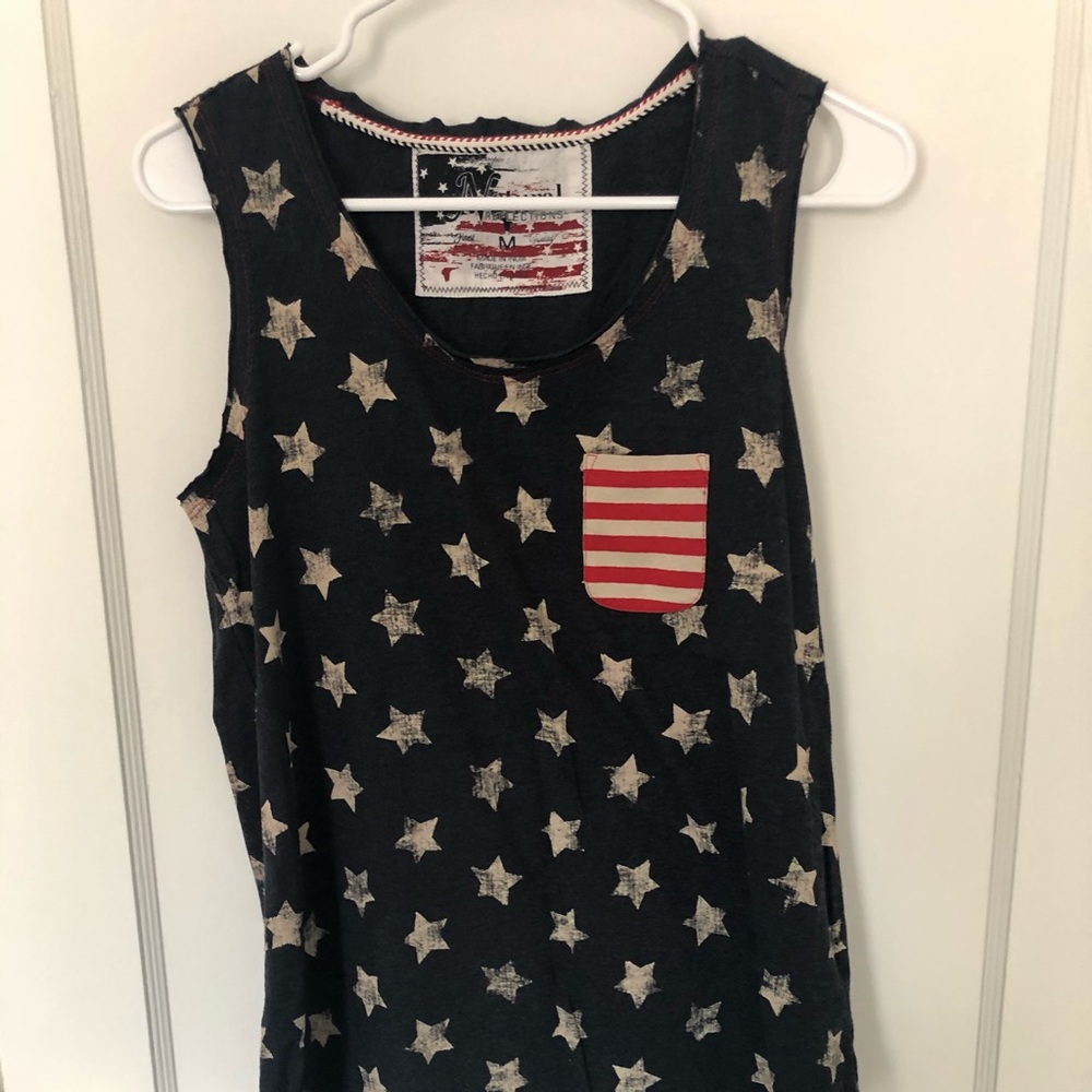 Red, White and Blue Tank